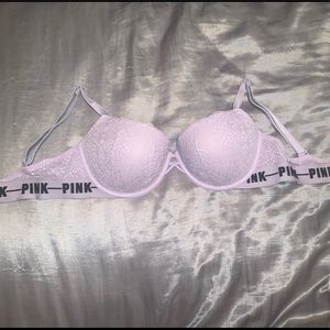 PINK Date push-up bra